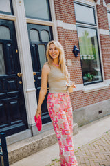 Signature Pants - Roze