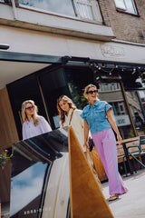 Stripe Pants - Lila