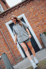 Zaar Short - Mid Grey